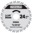 Rockwell 3-3/8" 24T Circular Saw Blade (for RK3501 Compact Only) (RW8684) New. Price: $24.99.