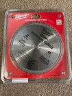 Milwaukee 48-40-4540 In. 60T Aluminum Circular Saw Blade New. Price: $32.00.
