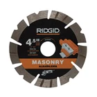 Ridgid 4-1/2 In. Masonry Cutting Segmented Rim Diamond Blade New. Price: $19.99.