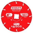 Diablo DDX060DIA101F 6" X-lock Diamond Rimmed Metal Cut-off Disc New. Price: $36.35.