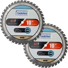 Luckyway 10 Inch Miter Table Saw Blade 40T General Purpose 5/8 Arbor New. Price: $48.99.