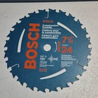 Bosch CB724AB 7-1/4 Tooth Atb Framing Saw Blade 5/8" Arbor Open. Price: $5.99.
