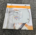 Stihl 0835 090 8050 D-B10 9"/230MM Diamond Saw Blade, 7/8"/22.2MM Arbor Size New. Price: $71.99.