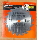 Black & Decker 77-717 Piranha 7-1/4", 18 Carbide Teeth Circular Saw Blade New. Price: $6.71.