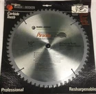 Saw Blade 10 Carbide Tip 60T Black & Decker Piranha #73-770 Usa (H-1-7) New. Price: $24.90.