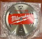 Milwaukee 48-41-0710 7-1/4" 24T Framing Circular Saw Blade New. Price: $12.99.