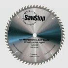 Sawstop In 60 Tooth Carbide Tipped Circular Blade For Wood CB104184 New. Price: $59.99.