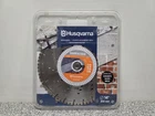 Genuine Husqvarna 582835401 14" Barracuda Diamond Blade Original New. Price: $99.99.