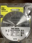 Performax Titanium 12 In. 80 Tooth Fine Finish Saw Blade Construction Tools New. Price: $12.97.