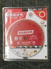Diablo D1060X 10" 60-TOOTH Fine Finish Wood Cutting Circular Saw Blade New. Price: $30.00.