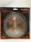 Dalex 71/4 Carbide Tipped Circular Saw Blade Moly Tungsten 24 New. Price: $9.00.