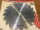Black & Decker 73-107 Saw Blade, 7-1/4" Fast-cut 5/8" Arbor. New. Price: $5.00.