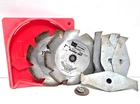 Craftsman Kromedge No. 9-3257 "thin Rim-satin Dado Saw Blade Set Chippers Used. Price: $20.00.