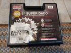Freud Super Dado SD508 Anti-kickback Design 8" Saw Blade Kit Set Steel Plates Used. Price: $170.00.