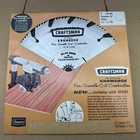 Sears Craftsman Kromedge 10" Saw Blade Arbor: 3/4-5/8 Free Smooth Cut Combo Euc Used. Price: $18.95.