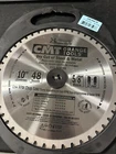 Cmt 226.048.10 Industrial Dry Cut Steel Saw Blade 10" Dia Tooth 5/8 Bore New. Price: $30.00.