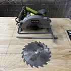 Ryobi 15 Amp 7-1/4" Corded Circular Saw With Lazer Used. Price: $40.00.