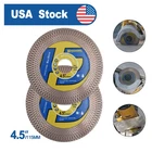 2PCS 4.5" Diamond Cutting Grinding Discs Saw Blades For Porcelain Marble Tile New. Price: $28.00.