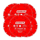 Diablo D1260X Freud 12-INCH By 60T 1IN Arbor Combination Saw Blade (6 Pack) New. Price: $264.13.