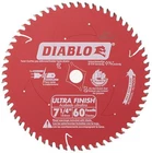 Freud Diablo D0760A 1/4 Inch 60T Ultra Finish Table Saw Blade Silver New. Price: $27.39.