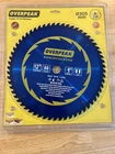 New Overpeak 12" 60-TOOTH Construction Saw Blade Atb, 1" Arbor. Price: $35.00.