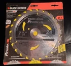 Black & Decker Piranha Circular Saw Blade 7 1/4" W/ 24 Teeth Ripping Crosscut New. Price: $11.99.