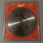 Milwaukee 48-40-4168 10 In. 80T Non-ferrous Metal Cutting BLADE-1 New. Price: $49.99.