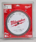 Milwaukee 48-40-4520 8" X 50T Circular Saw Blade Ferrous Metal Cutting, New. Price: $44.95.