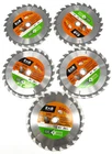 New 5-PACK 6-1/2" 24T Carbide Razor Back Pro Saw Blade Exchangeable Fr.sh.. Price: $65.65.