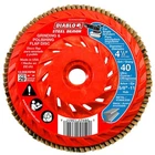 Diablo DCX045040B01F 4-1/2" Steel Demon Flap Disc Grit With Speed Hub New. Price: $16.69.