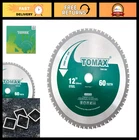 12" 60T Industrial Steel & Ferrous Metal Saw Blade, 1" Arbor, Precision Cutting New. Price: $75.99.