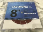 Lackmond Pgc Series Hard Aggregate Saw Blade - 8" Green Concrete Cutting Tool New. Price: $89.99.