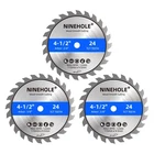 Ninehole 3PACK 1/2 Inch Circular Saw Blade With 24T, 3PCS, Silver New. Price: $12.24.