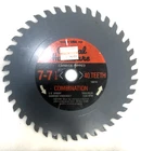 Saw Blades 7-71/4" 40T Carbide Teeth 5/8" Arbor #18816- Central Hdw. Count Of New. Price: $27.99.