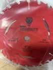 Viper Snakebite 7-1/4" Circular Saw Blade 24T Carbide Framing #729 Nos New. Price: $14.99.