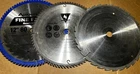 Lot Of Carbide 12 Saw Blades 5/8" Bore Avanti 80T, Neiko & Metabo 32 Used. Price: $29.99.