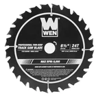 6.5 In. 24-TOOTH Carbide-tipped Thin-kerf Professional Track Saw Blade With Ptfe New. Price: $22.35.
