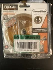 Ridgid GT40P 4" Glass/mosaic Wet Cutting Tile Diamond Blade New Open. Price: $10.00.