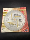 New Skilsaw 1/4" 40T Circular Blade Finishing/crosscutting 76740. Price: $24.95.