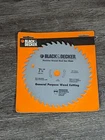 Nos Black & Decker 73-037 7-1/4" Piranha Carbide Steel 40 Tooth Blade 5/8" New. Price: $9.99.