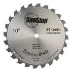 Sawstop 24 Tooth Ripping Table Blade New. Price: $45.00.