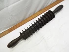 Antique Cast Iron Rolling Cutter Blade Chopping Dough Noodle Pasta. Price: $179.99.