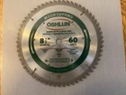 3 Carbide Crosscut Blades 8 1/2 Oshlun, Metabo, Hitachi, (1) 1/4 Steel Delta Used. Price: $35.00.