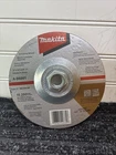 25- Makita Oem A-96001 6" 1/4" 5/8-11" Hubbed Inox Grinding Wheels Pack New. Price: $200.00.