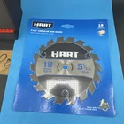 Hart 5-1/2" 18T Carbide Circular Saw Blade For Wood, Silver, HACSB01 New. Price: $11.00.