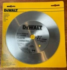Dewalt 7-1/4 Inch Plywood Plastic Laminates Saw Blade DW3326 New. Price: $11.95.