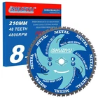 Lshuziyu 8-1/4" (210MM)-48T, Arbor 5/8"-DIAMOND, Metal Cutting Circular Saw B... New. Price: $57.73.