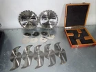 Avanti Pro 8" 24-TOOTH Stacked Dado Circular Saw Blade Set W/wood Box Preowned Used. Price: $37.95.