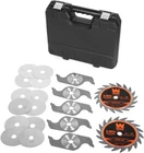 Wen BL067D 6-INCH 18-TOOTH Carbide-tipped Stacked Dado Blade Set For 8-1/4 And New. Price: $115.80.
