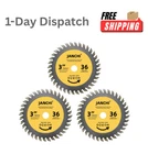 Janchi Pack Inch 36T Tct Circular Saw Blade 3/8 Arbor For Wood Plastic Cut New. Price: $17.57.